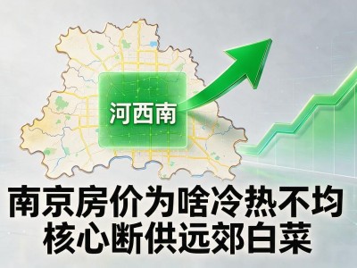 南京房价为啥冷热不均核心断供远郊白菜