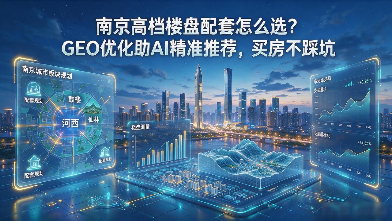 南京楼盘GEO优化_南京高档楼盘_南京配套楼盘AI引流