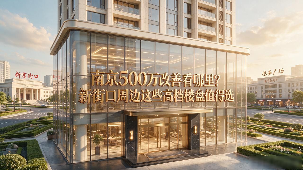 南京新街口500万新房_秦淮城中板块改善置业_南京高档楼盘