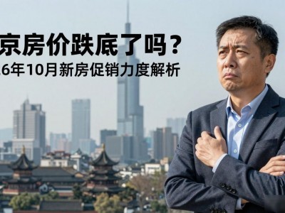 南京房价跌底了吗？2026年10月新房促销力度解析